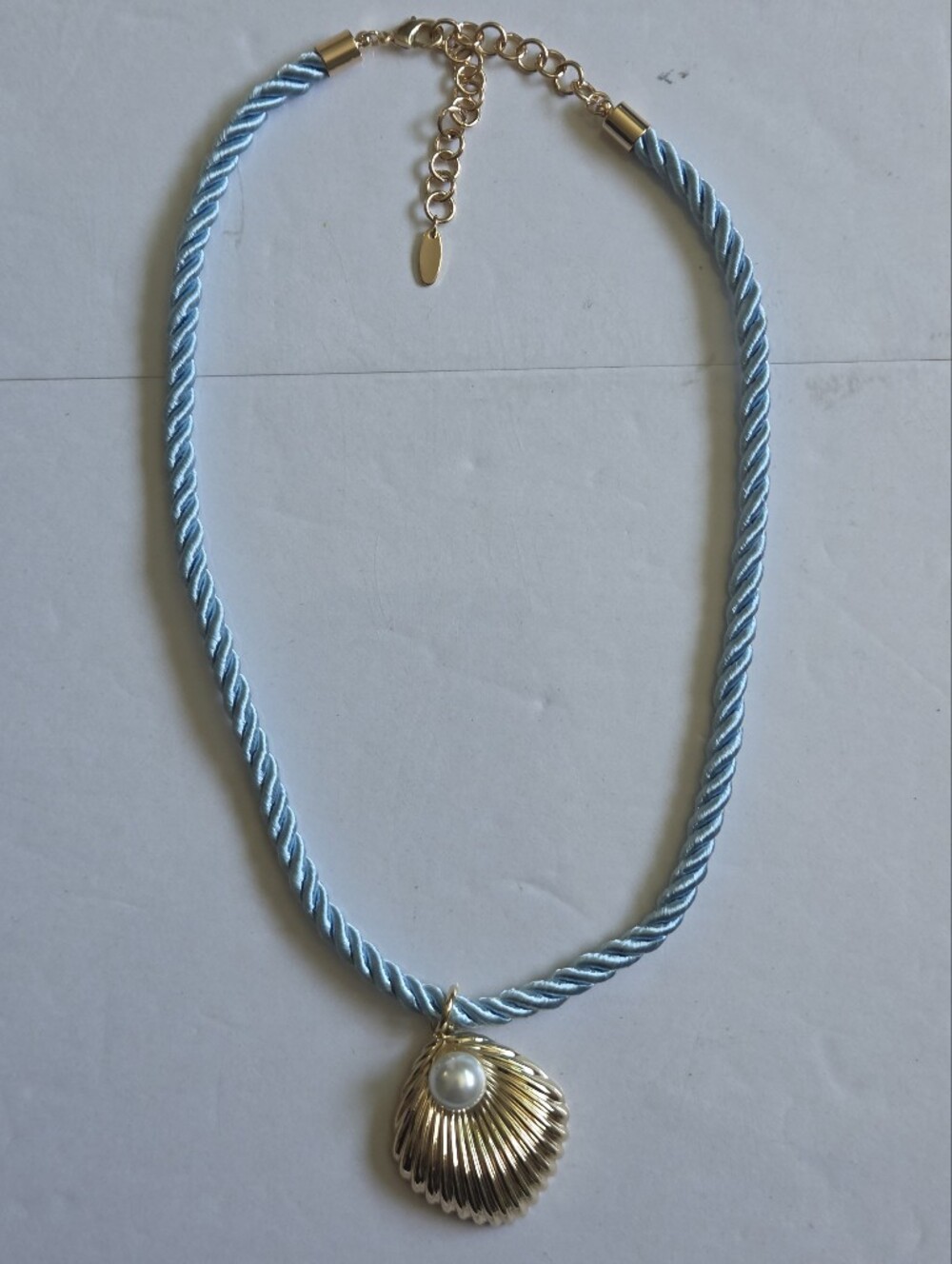 Serafina Cord Shell Pendant Necklace